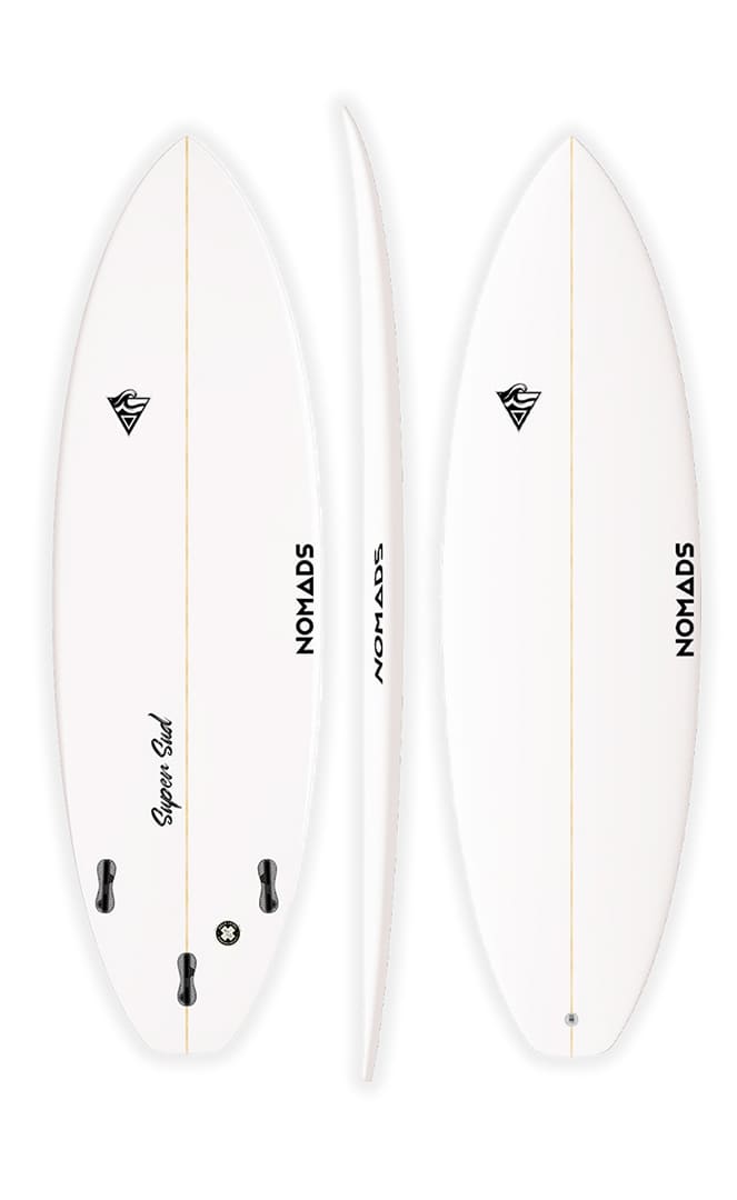 Super Sud Planche De Surf Shortboard White