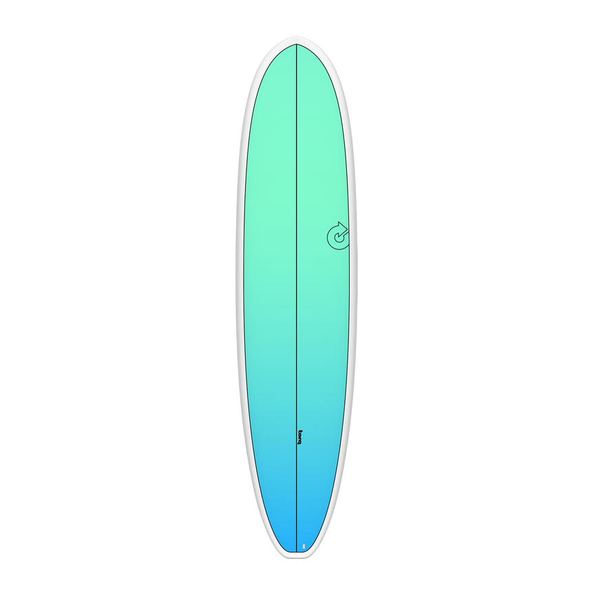 Fun V+ Tet Retro Fade White Rail 8'2" - Tavola da Surf Funboard