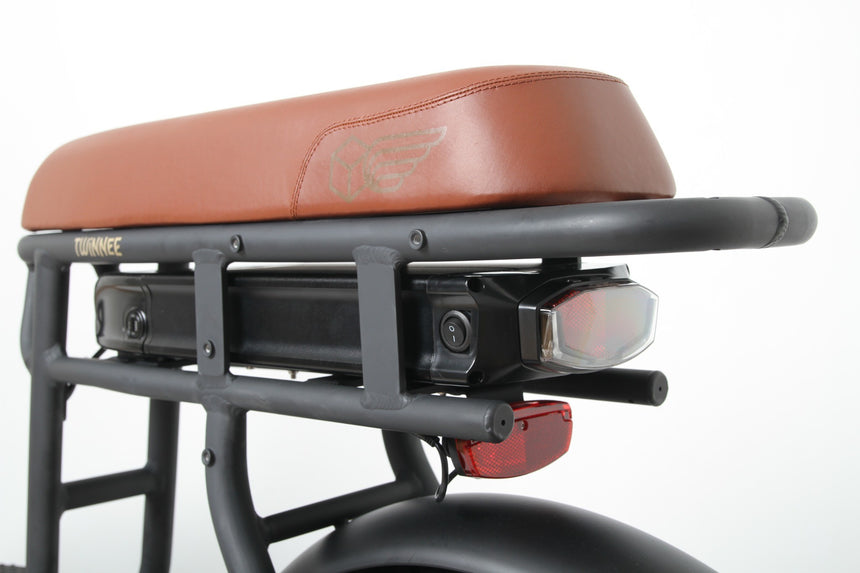 Voltaway Twinnee Electric Bike Two-Seater Black