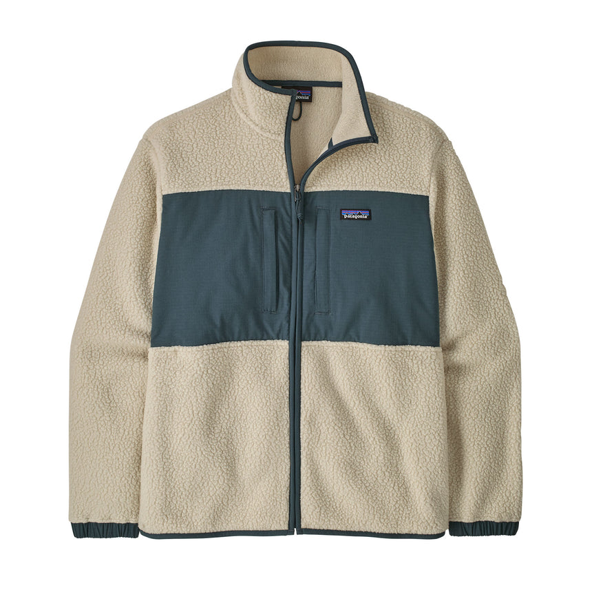 Retro Pile Patch Jacket - Veste Polaire Homme