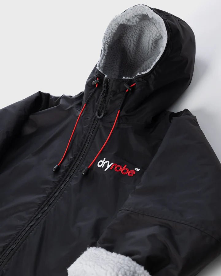 Adapt - Poncho Impermeable Zippé Pour Adulte En Fauteil Roulant NoirPonchosDryrobe