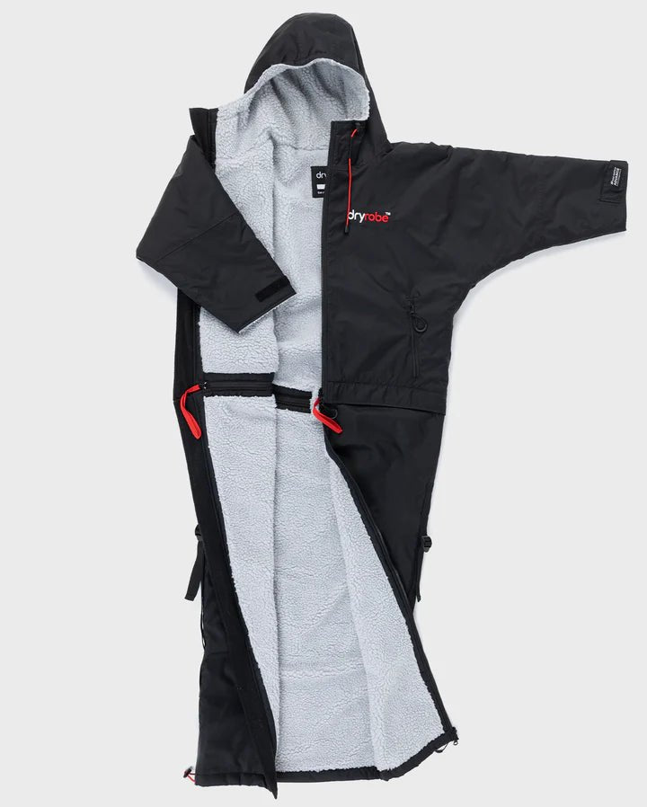 Adapt - Poncho Impermeable Zippé Pour Adulte En Fauteil Roulant NoirPonchosDryrobe