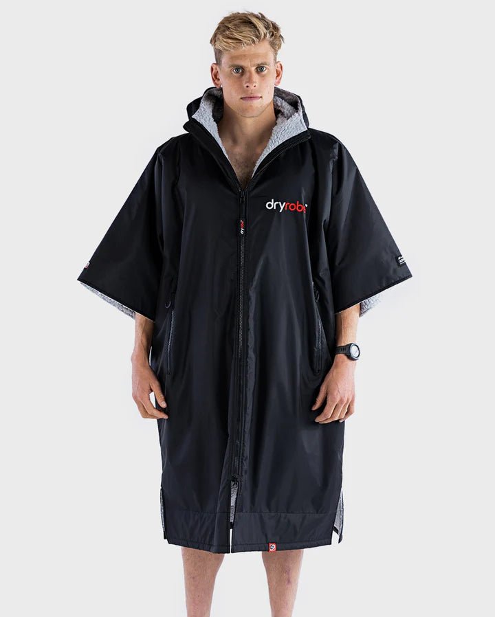 Advance Easy Fit - Poncho Impermeable Zippé Adulte Noir/GrisPonchosDryrobe