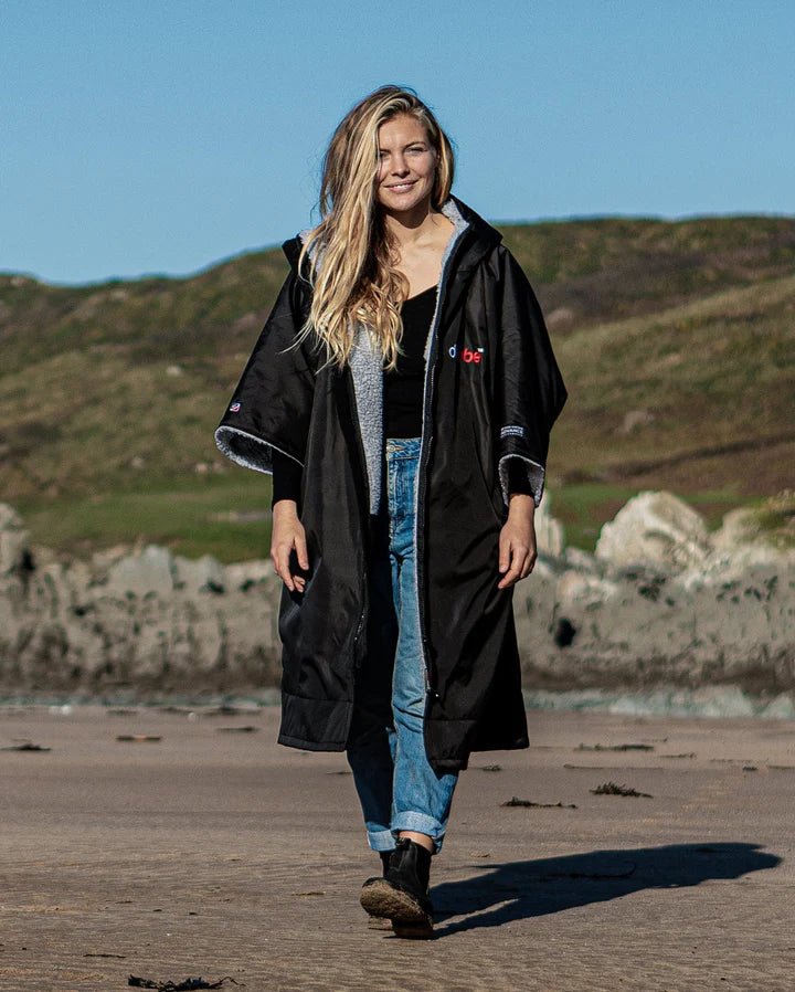 Advance Easy Fit - Poncho Impermeable Zippé Adulte Noir/GrisPonchosDryrobe