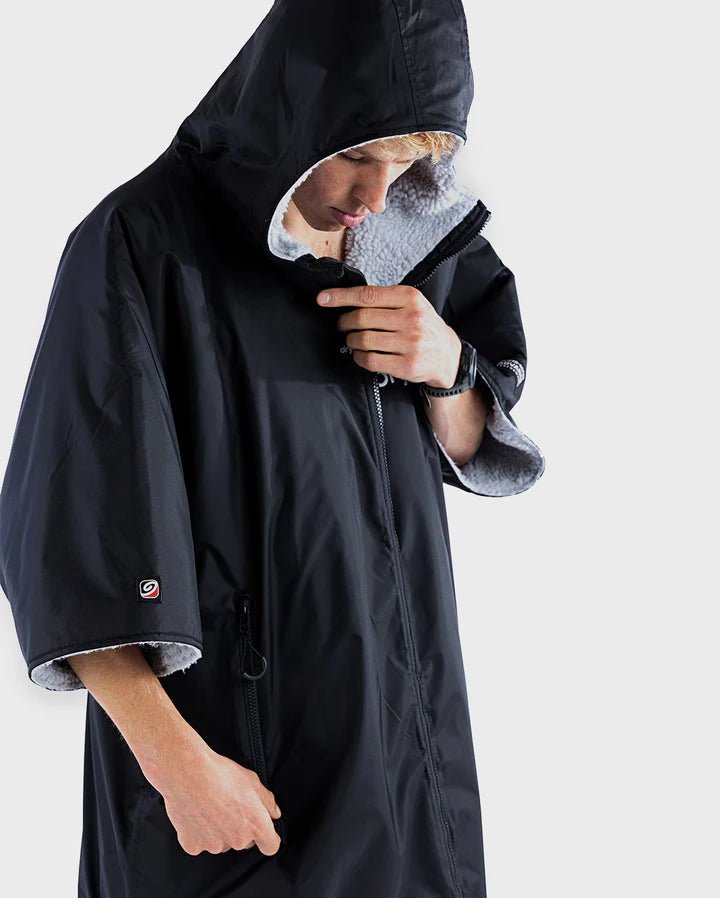 Advance Easy Fit - Poncho Impermeable Zippé Adulte Noir/GrisPonchosDryrobe