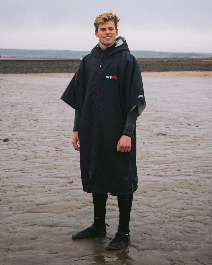 Advance Easy Fit - Poncho Impermeable Zippé Adulte Noir/GrisPonchosDryrobe