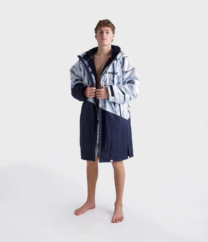 Advance - Poncho Impermeable Zippé Adulte Manches Longues BleuPonchosDryrobe