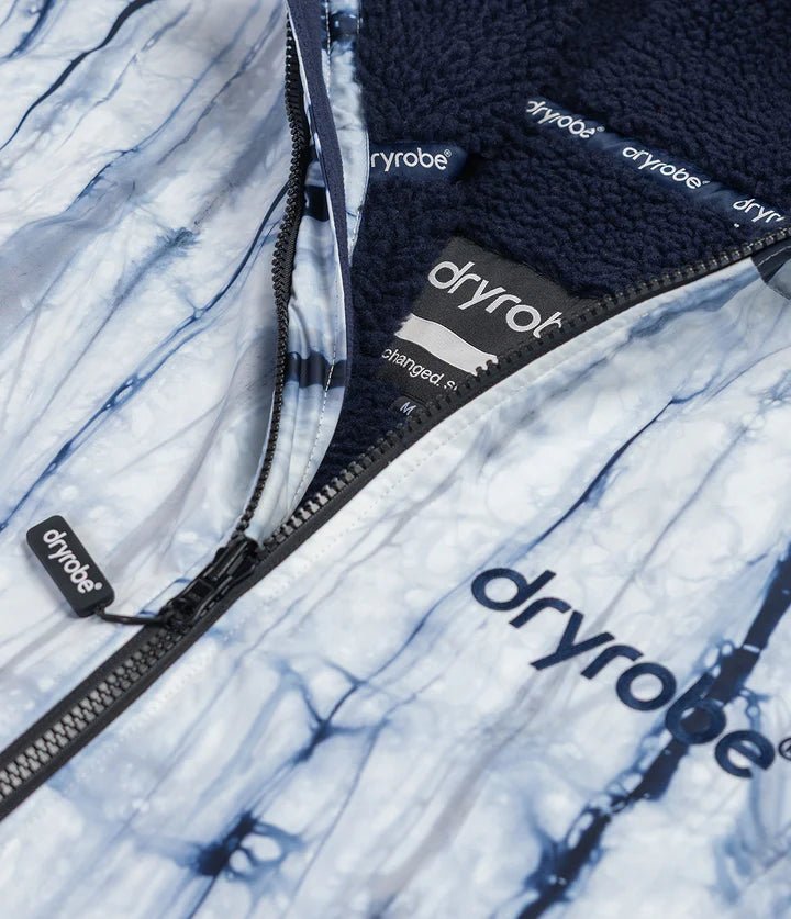 Advance - Poncho Impermeable Zippé Adulte Manches Longues BleuPonchosDryrobe