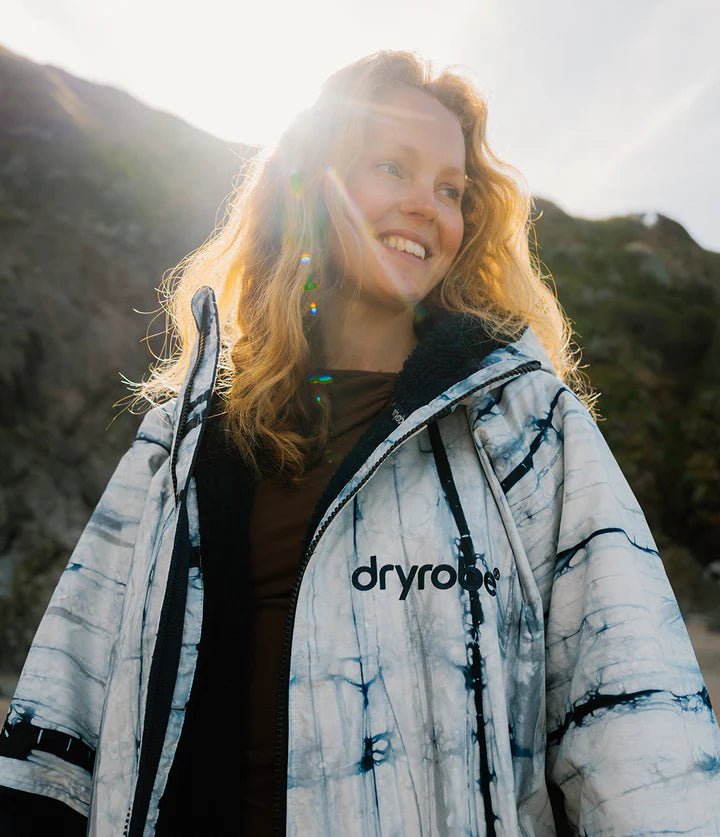 Advance - Poncho Impermeable Zippé Adulte Manches Longues BleuPonchosDryrobe