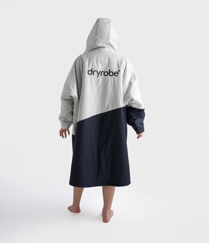 Advance - Poncho Impermeable Zippé Adulte Manches Longues Gris/CitronPonchosDryrobe