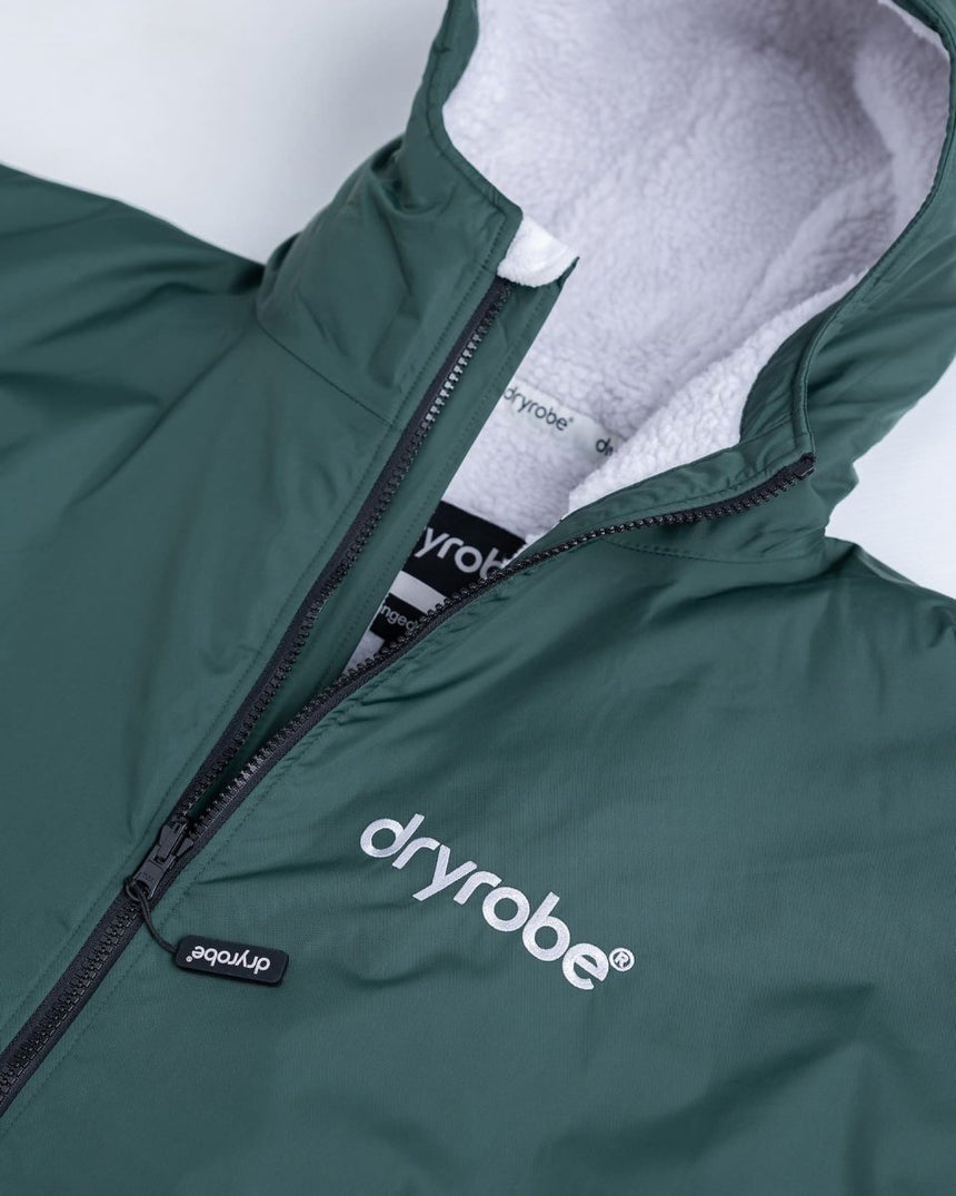 Advance - Poncho Impermeable Zippé Adulte Manches Longues VertPonchosDryrobe