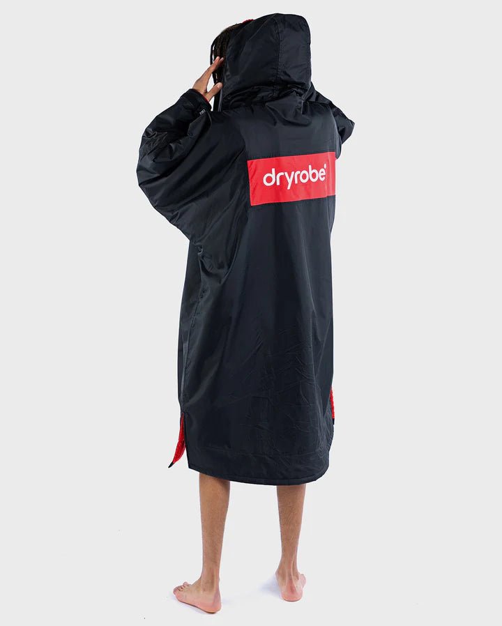 Advance - Poncho Impermeable Zippé Adulte ML Remix Noir / RougePonchosDryrobe
