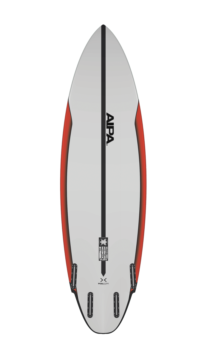 Aipa The Dark Horse DualCore Futures - Planche Surf ShortboardShortboardSurftech