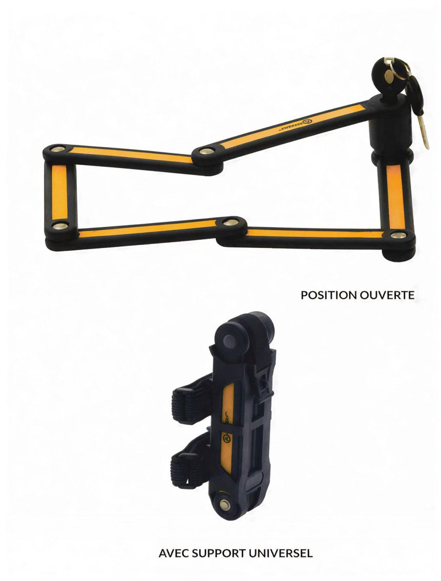 Antivol Pliant 85 Cm Avec SupportSecurityVoltaway