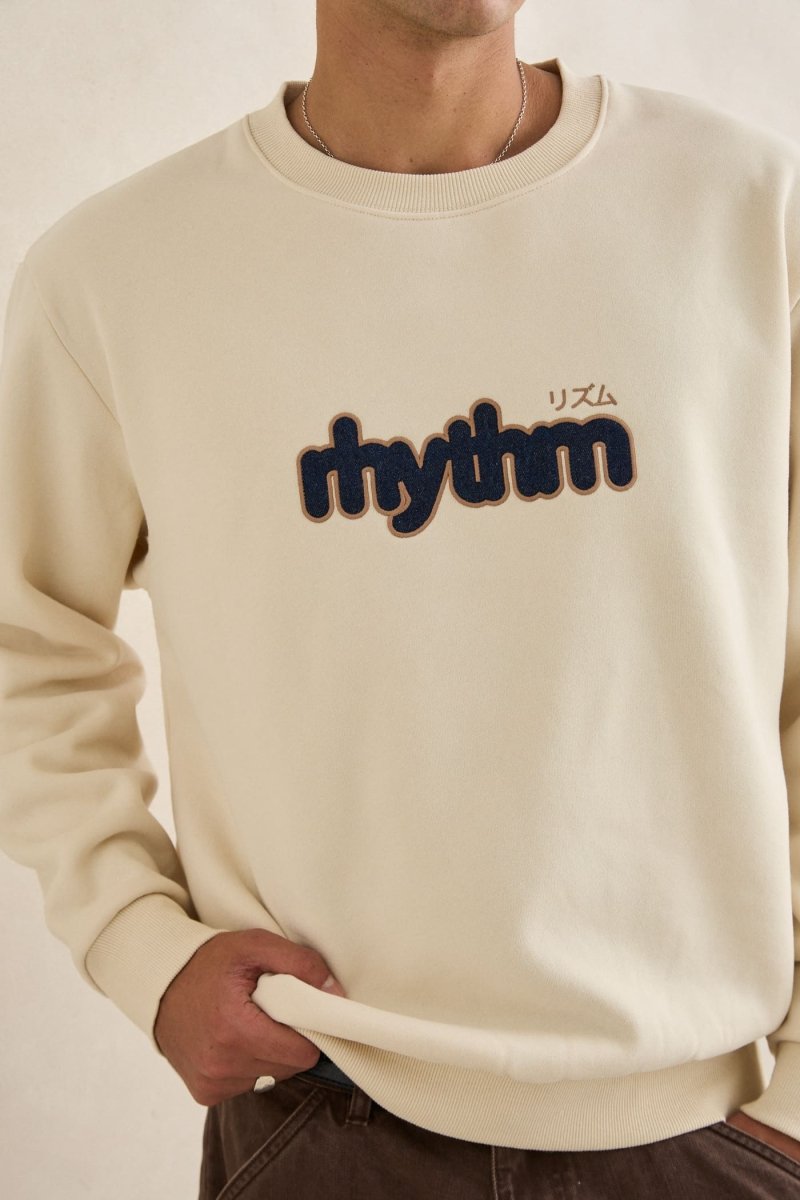 Applique Crew - Sweat HommeSweatsRhythm