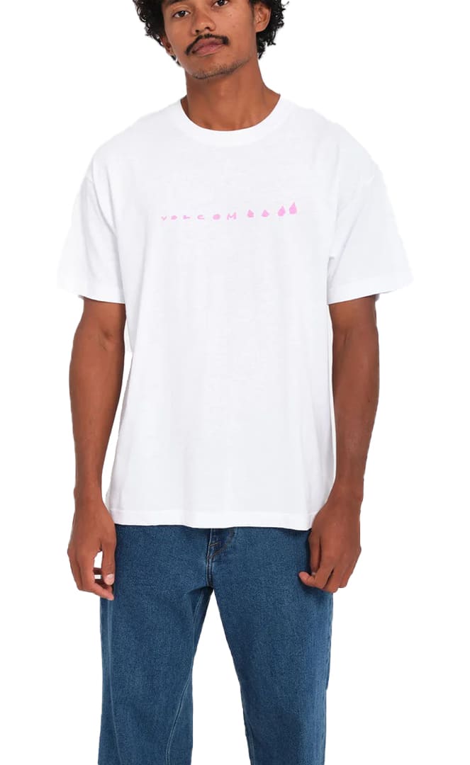 Arthur Dino Tee Shirt Coupe Loose Manches Courtes Homme#Tee ShirtsVolcom