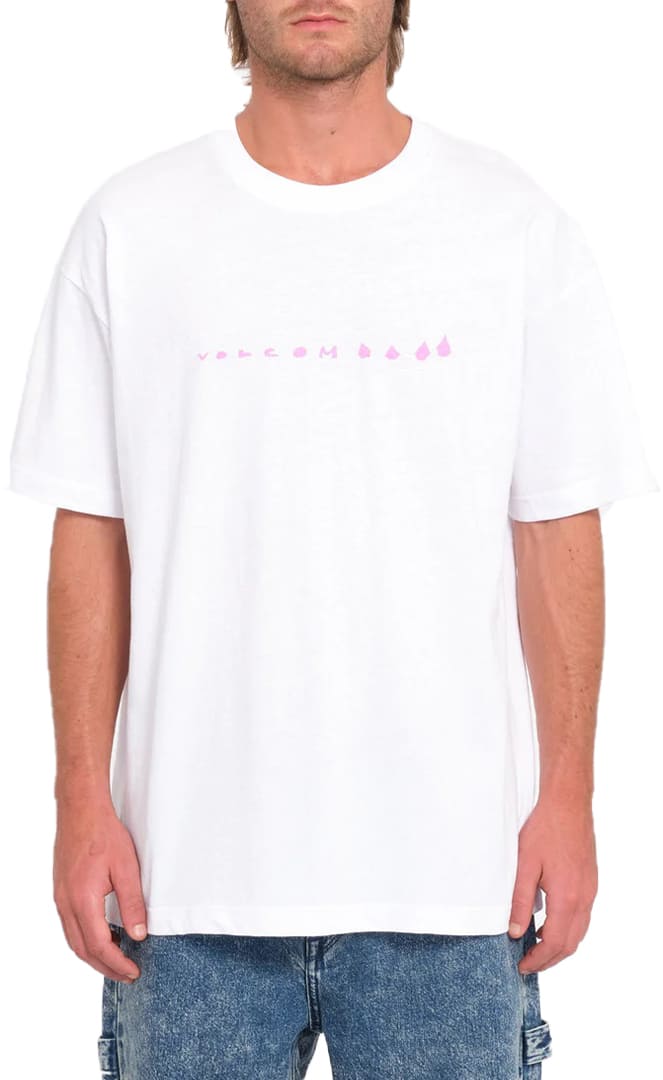 Arthur Dino Tee Shirt Coupe Loose Manches Courtes Homme#Tee ShirtsVolcom