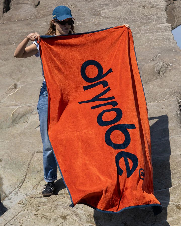Beach Towel - Serviette De Plage Orange BleuServiettesDryrobe