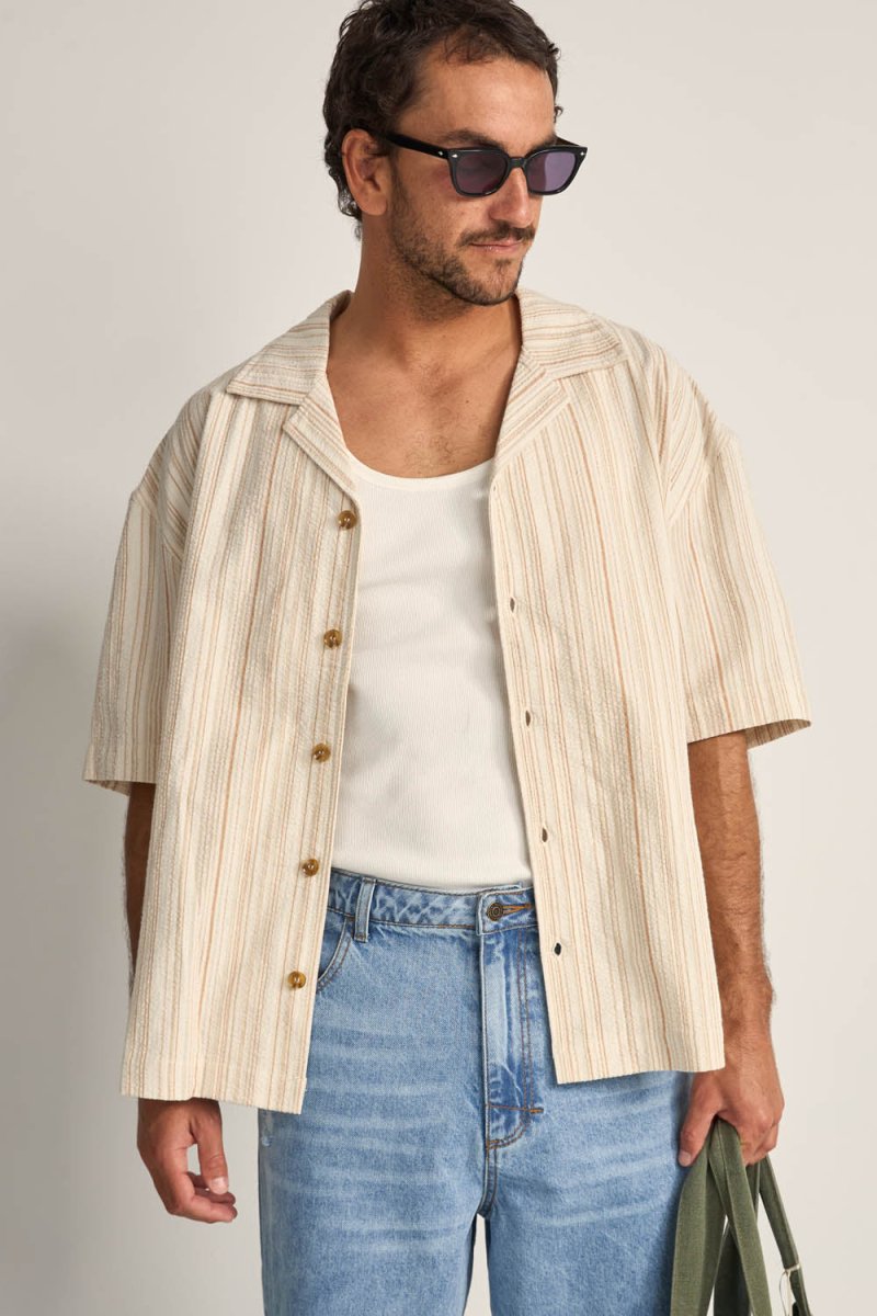Benny Relaxed Stripe - Chemise HommeChemisesRhythm