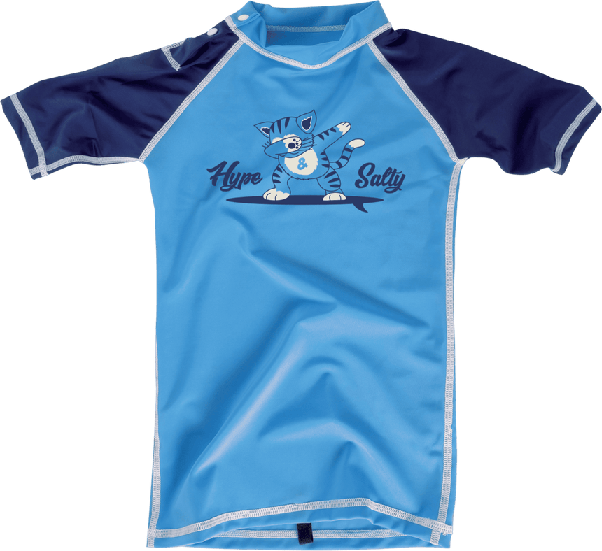 Bi-Color Design - Lycra S/S UPF 50 Surf EnfantLycrasMdns