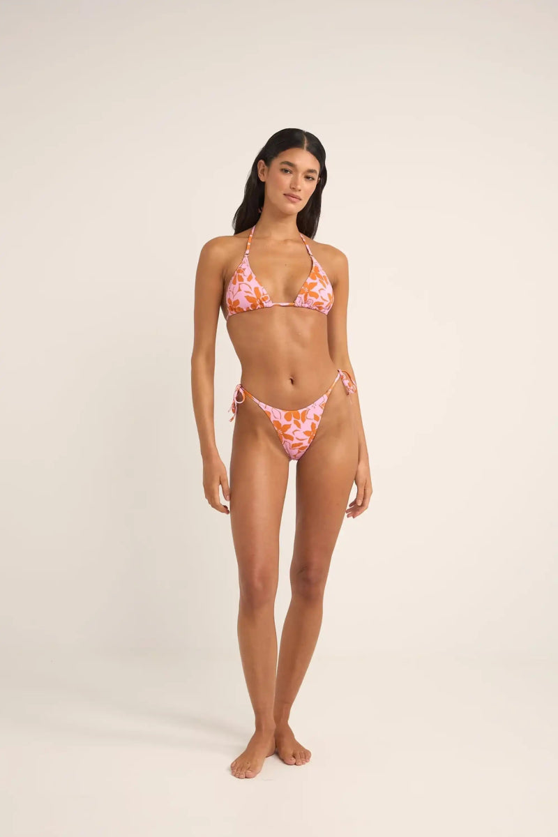 Bora Bora Floral Slide Tri Top Femme#Maillots De BainRhythm