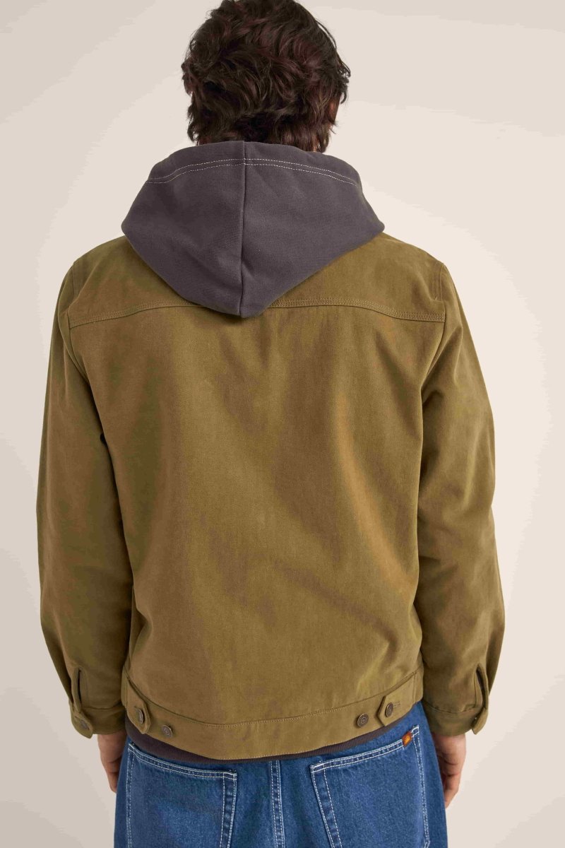 Brushed Twill Trucker Homme#SweatsRhythm