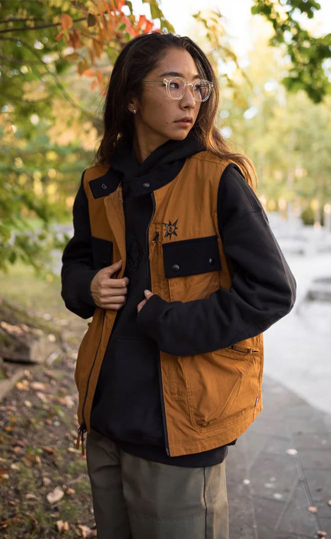 Bryan Iguchi Veste Polaire Sans Manches Homme#PolairesVolcom