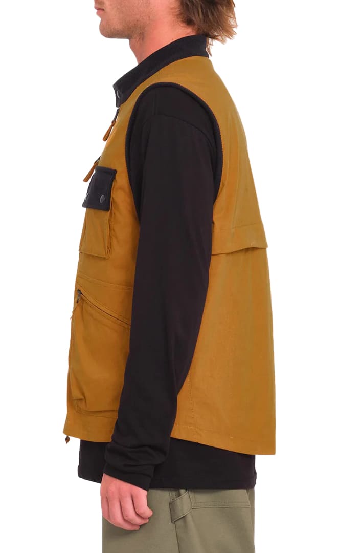 Bryan Iguchi Veste Polaire Sans Manches Homme#PolairesVolcom