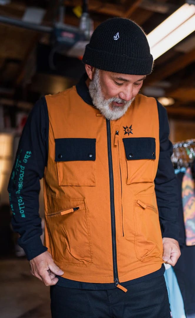 Bryan Iguchi Veste Polaire Sans Manches Homme#PolairesVolcom