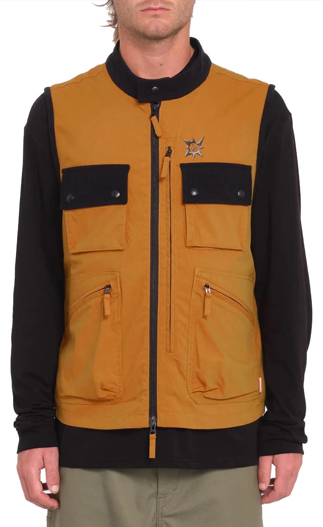 Bryan Iguchi Veste Polaire Sans Manches Homme#PolairesVolcom