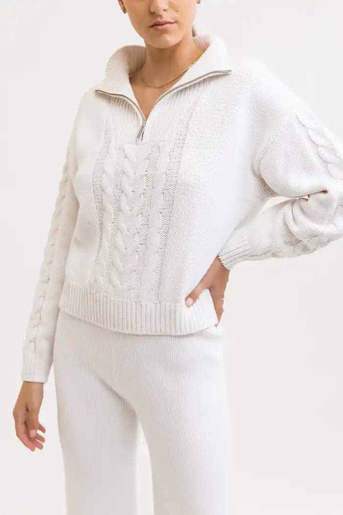 Cabelled Tricot Femme#PullRhythm