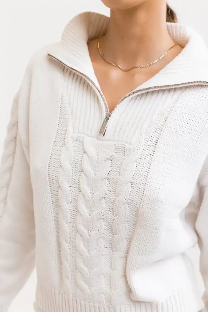 Cabelled Tricot Femme#PullRhythm