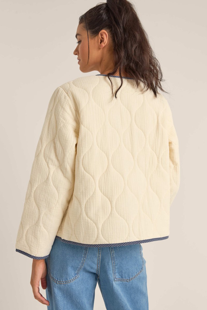 Check Quilted - Veste FemmeVestesRhythm