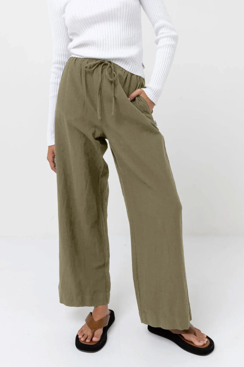 Classic Drawstring - Pantalon Femme#PantalonsRhythm