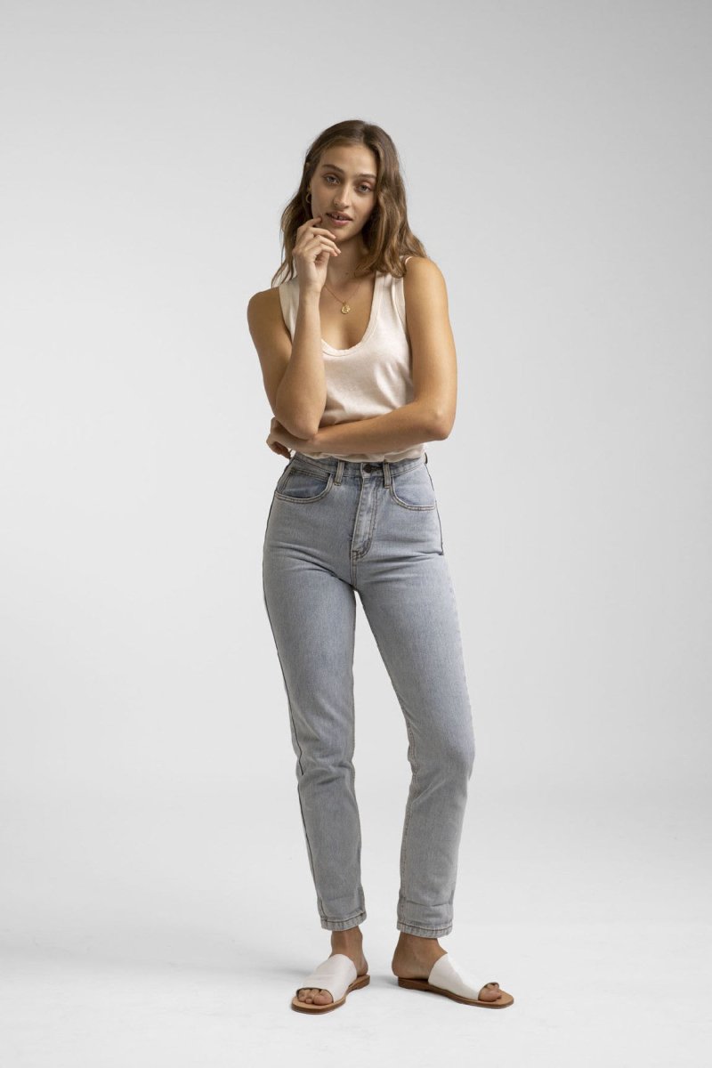 Classic Hi - Rise Pantalon Femme#PantalonsRhythm