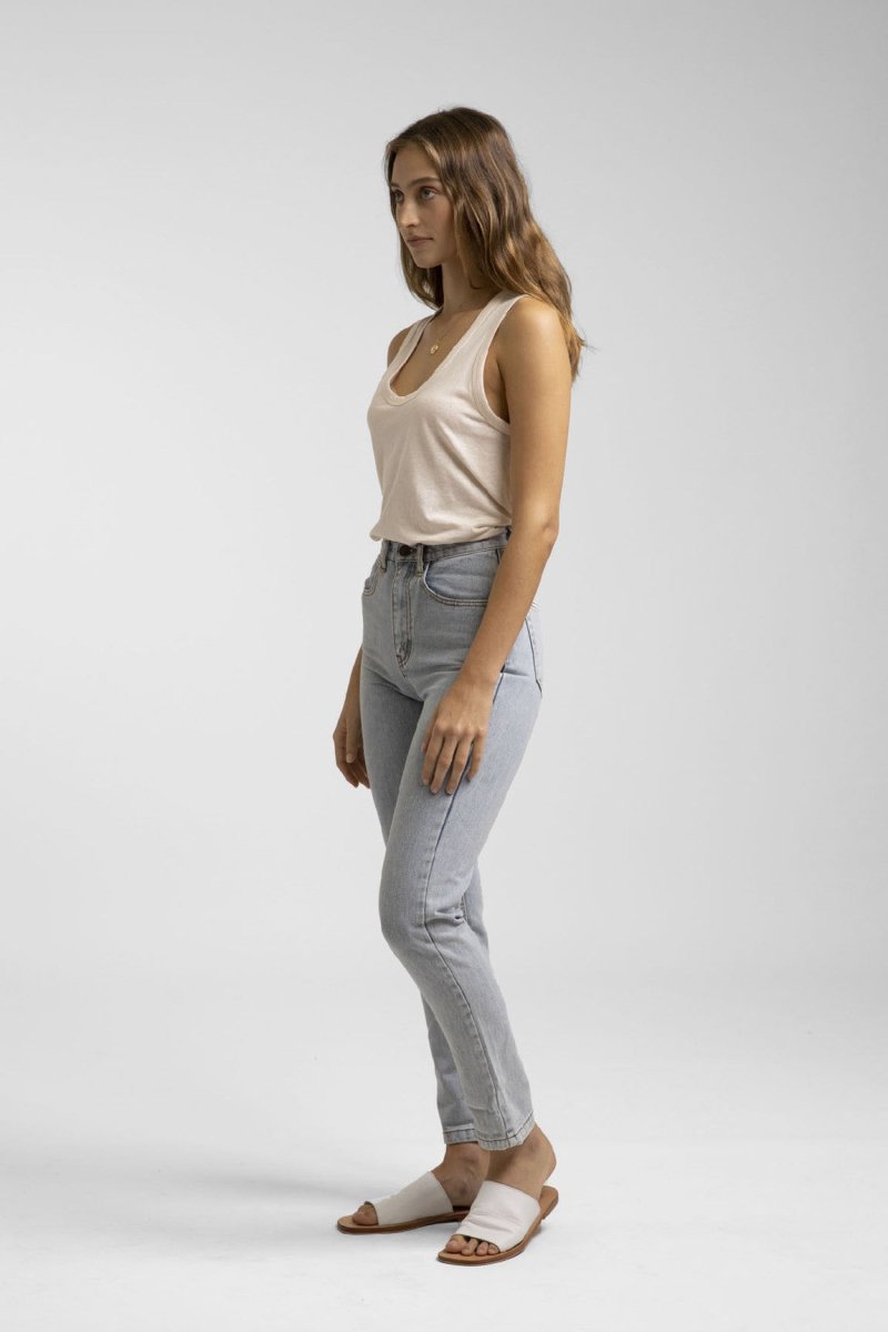 Classic Hi - Rise Pantalon Femme#PantalonsRhythm