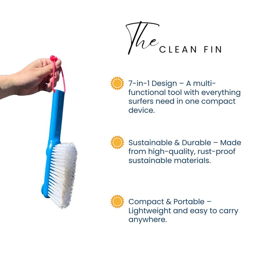 Clean Fin Surf Brush - Brosse Surf MultifonctionsOutilsSurftech