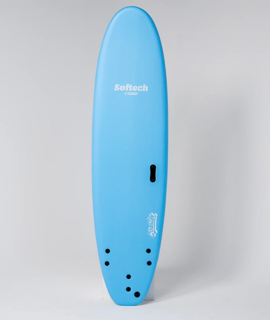 Coaster FCS II Sky Blue - Planche De Surf SoftboardSoftboardSoftech