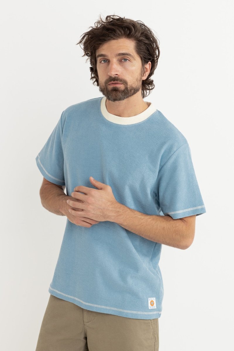 Contrast Vintage Terry - T Shirt HommeTee ShirtsRhythm