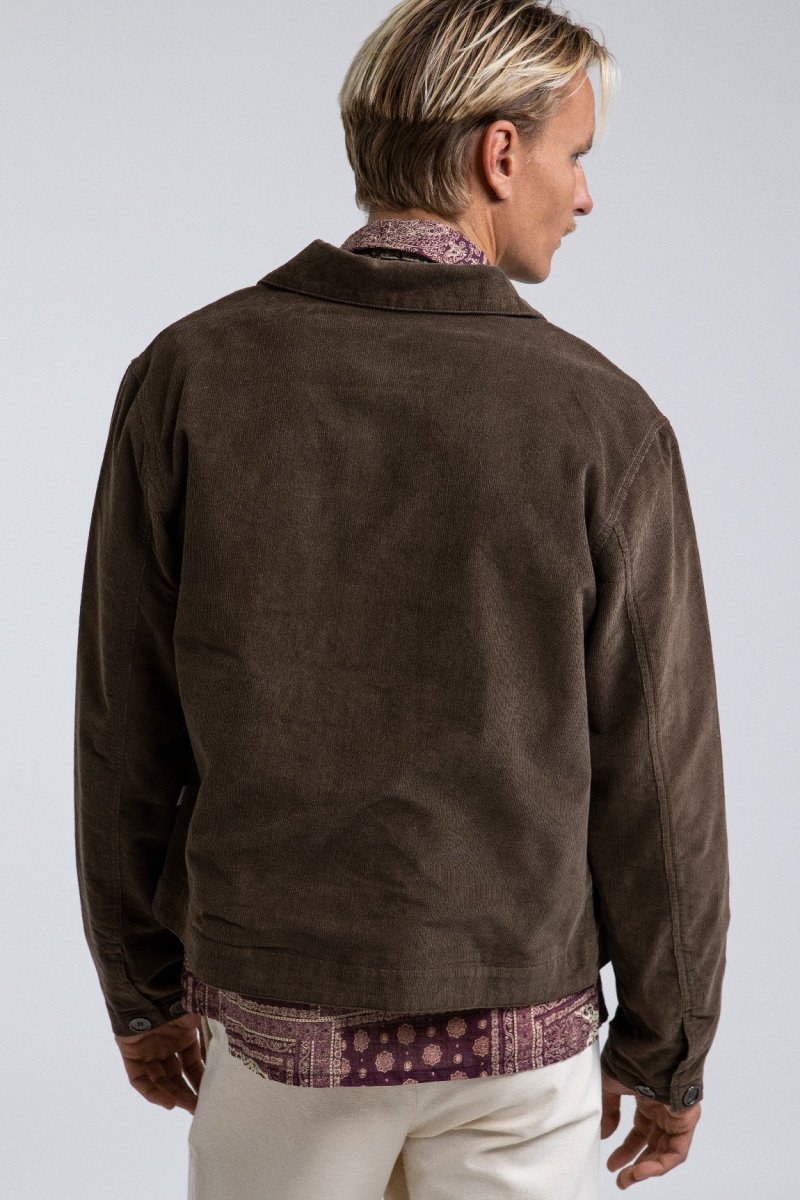 Corduroy Basic Veste Velours Côtelé Homme#VestesRhythm