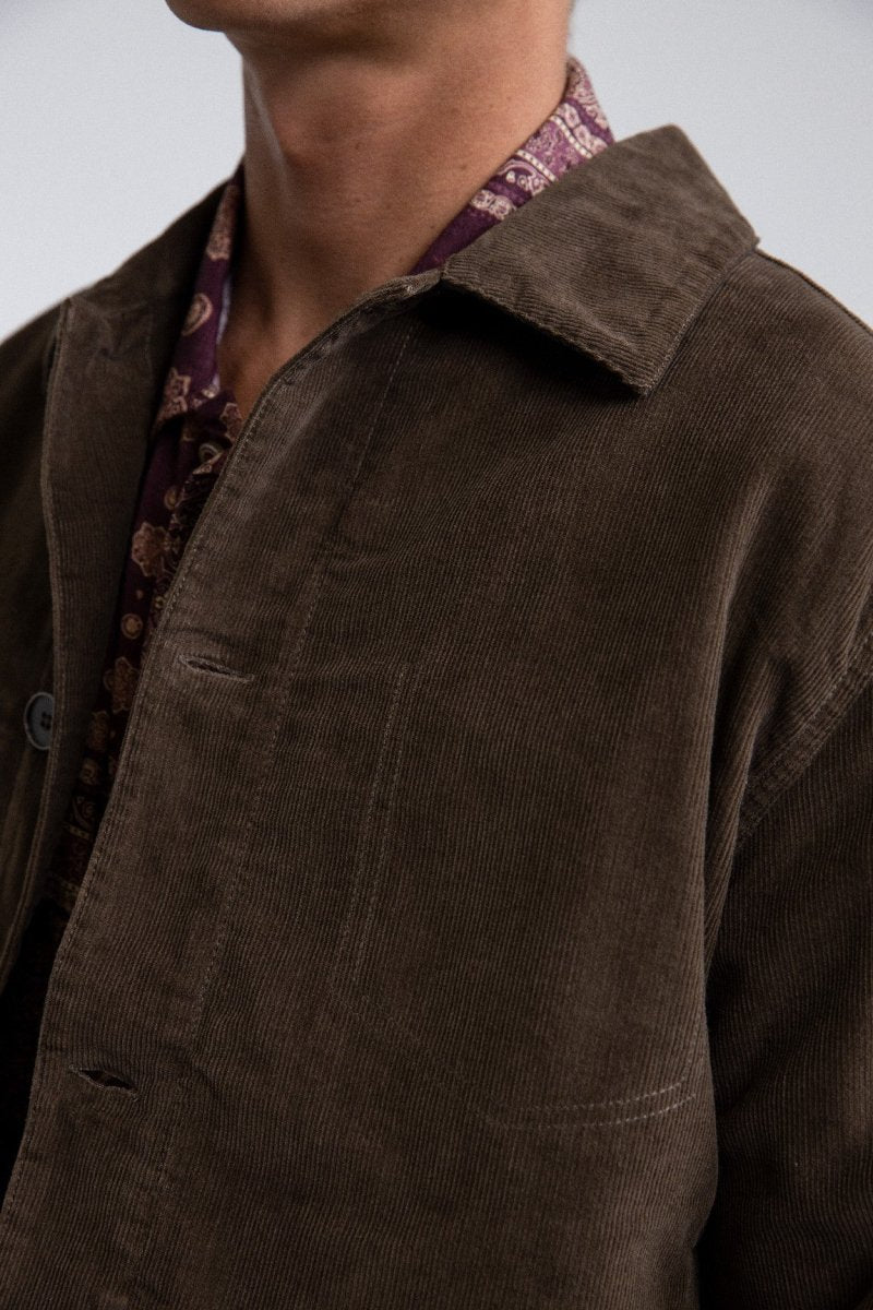 Corduroy Basic Veste Velours Côtelé Homme#VestesRhythm