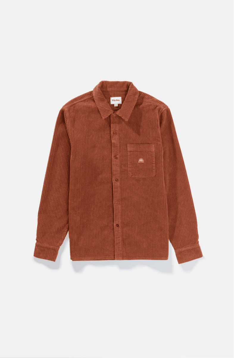 Corduroy Ls Chemise Homme#ChemisesRhythm