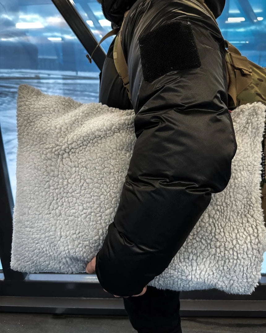 Cushion Cover - Taie D'Oreiller De Voyage Noir GrisAccessoriesDryrobe