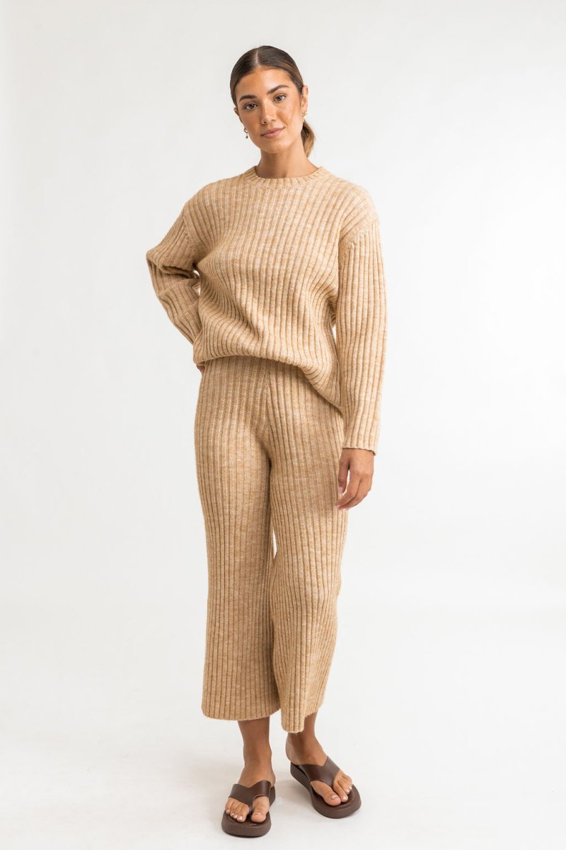 Daisy Knit Pantalon Femme#PantalonsRhythm