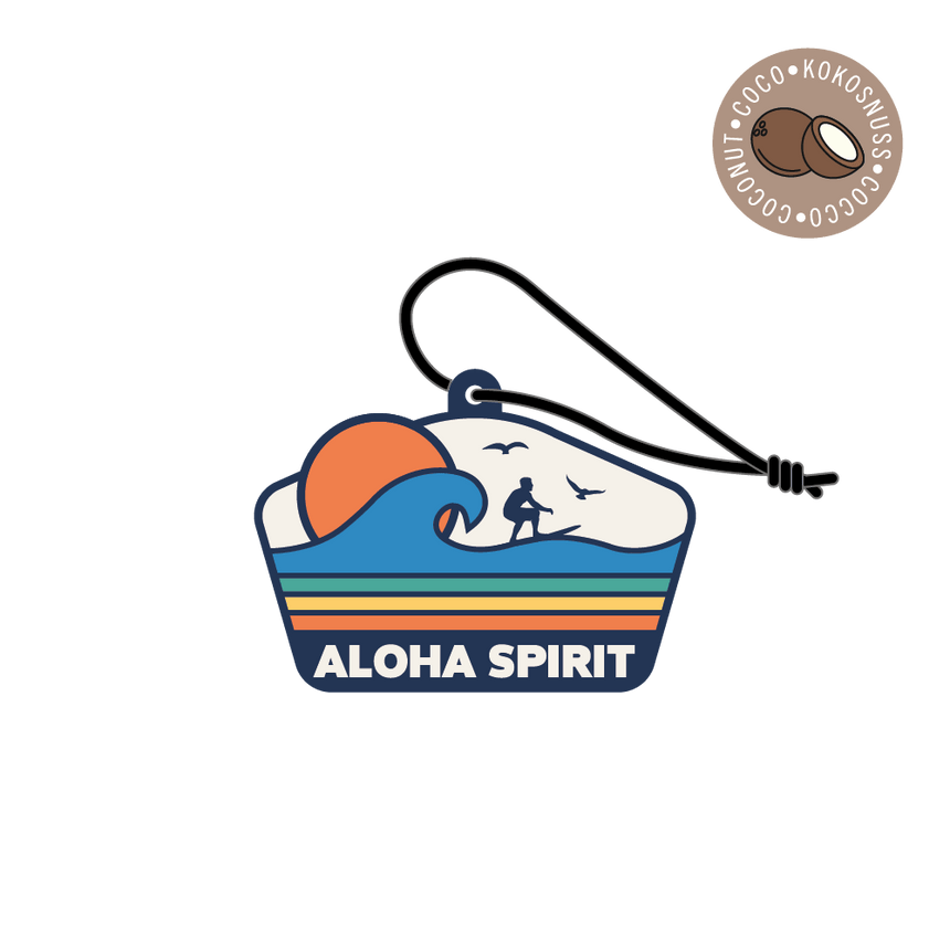 Désodorisant Voiture Aloha CoconutFreshenersMdns