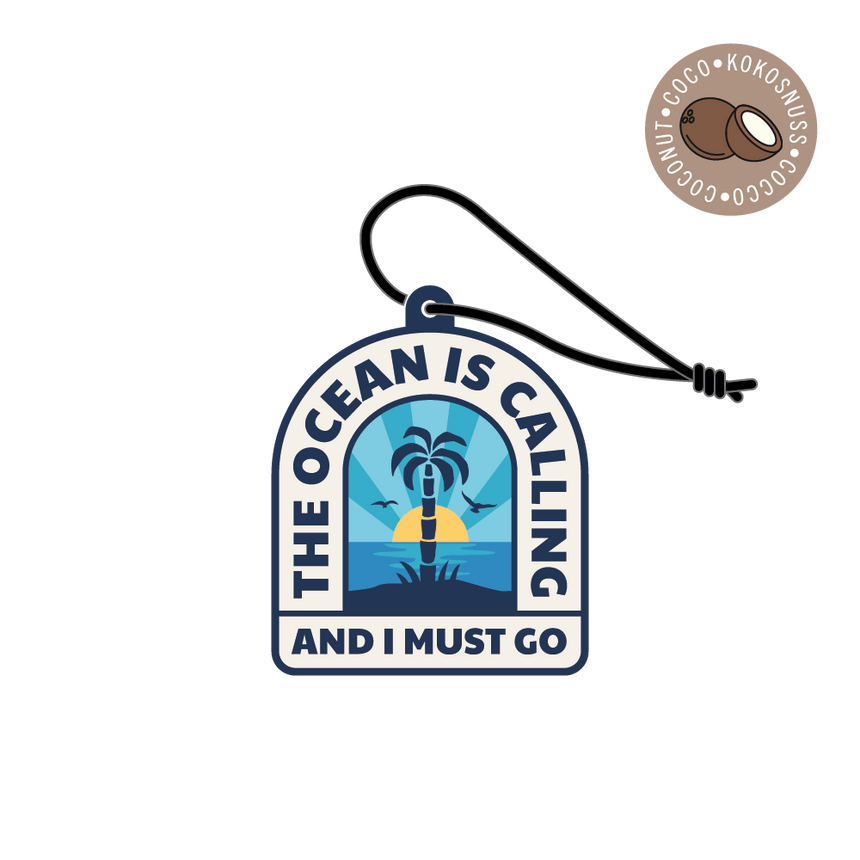 Désodorisant Voiture Ocean CoconutFreshenersMdns