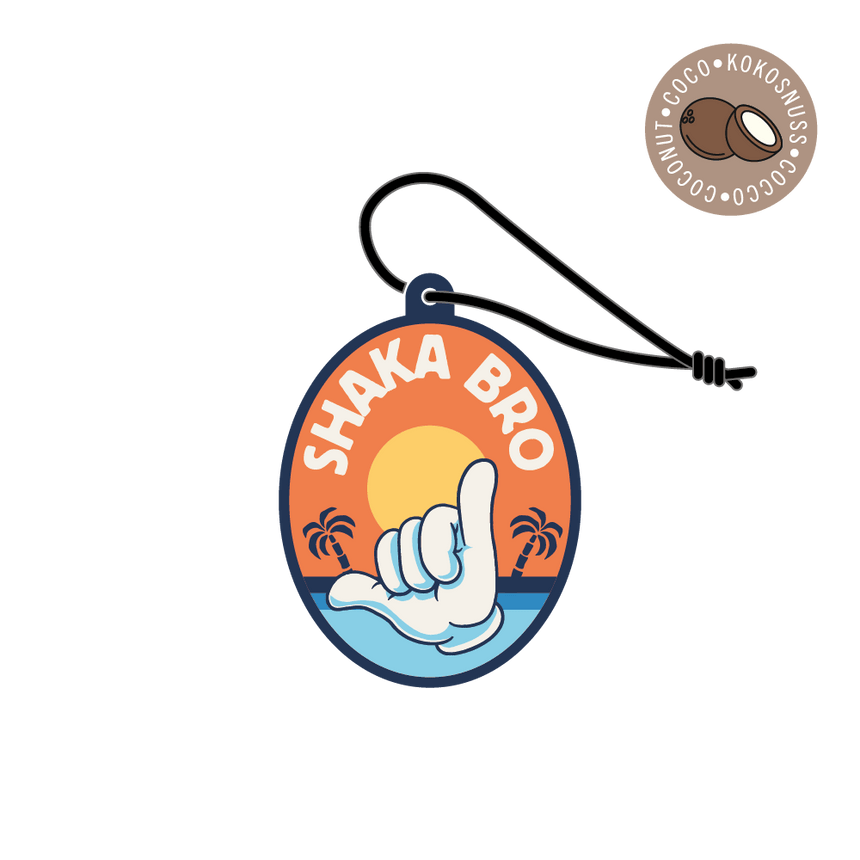 Désodorisant Voiture Shaka CoconutFreshenersMdns