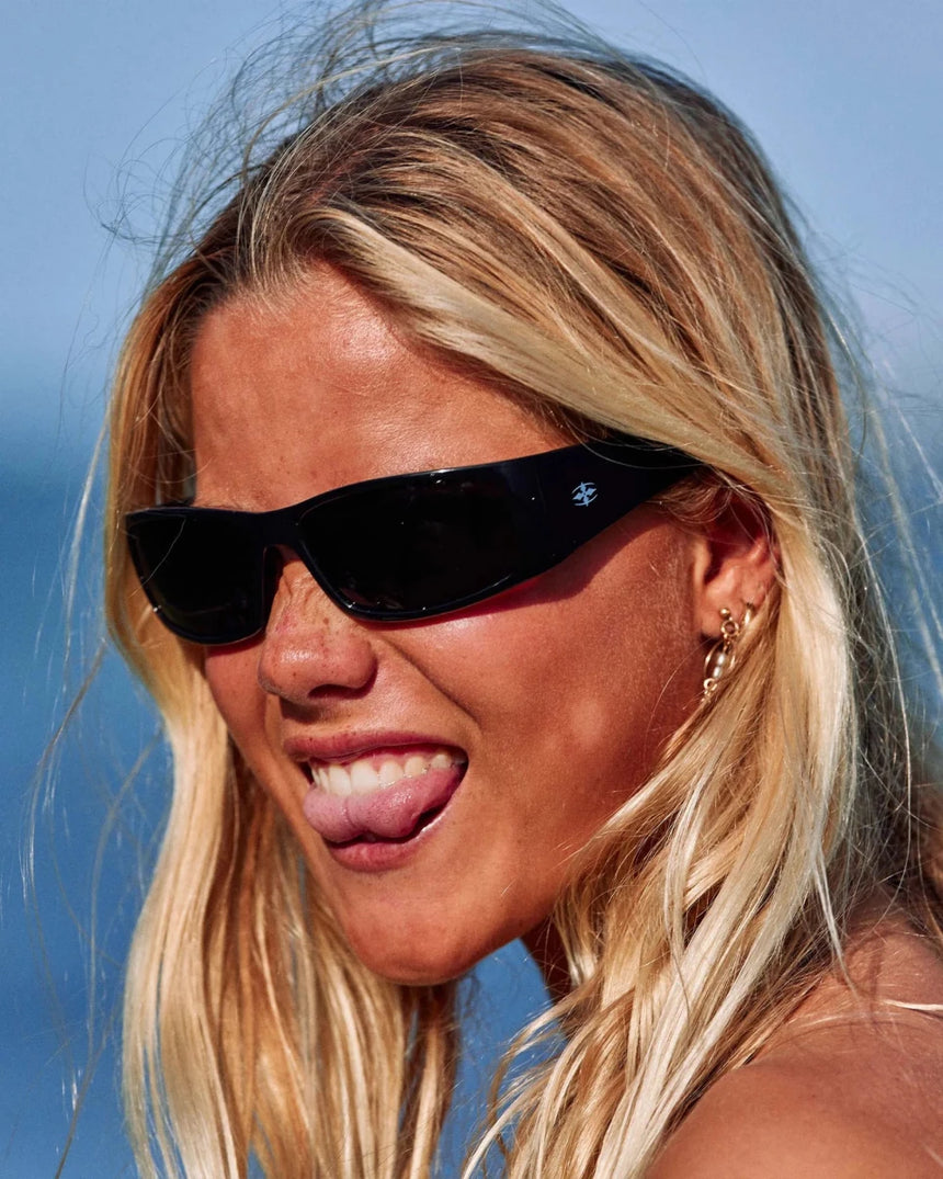 Doomsday Machine Matte Black/Silver Grey Polarised - Lunettes de SoleLunettes De SoleilRitual Vision