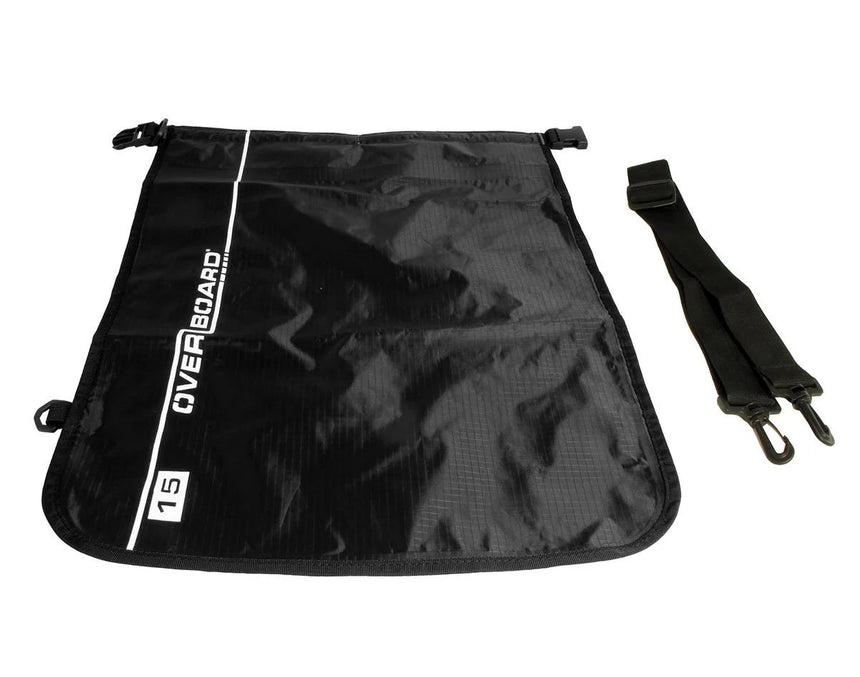 Dry Flat Bag - Sac En Bandouillere Étanche 15 L NoirShoulder BagOverboard