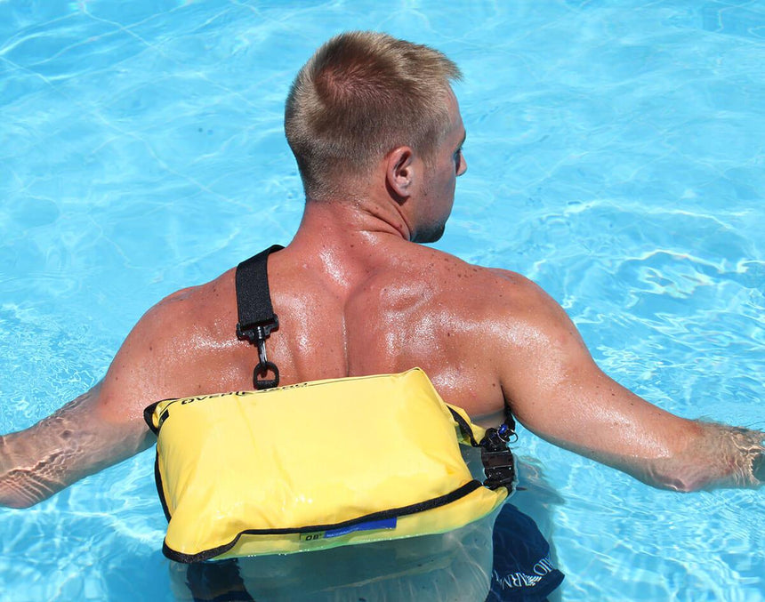 Dry Flat Bag - Sac En Bandouillere Étanche 30 L BleuShoulder BagOverboard